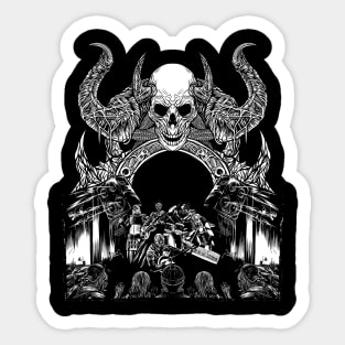 The hellraisers Sticker